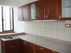 Wide kitchen area